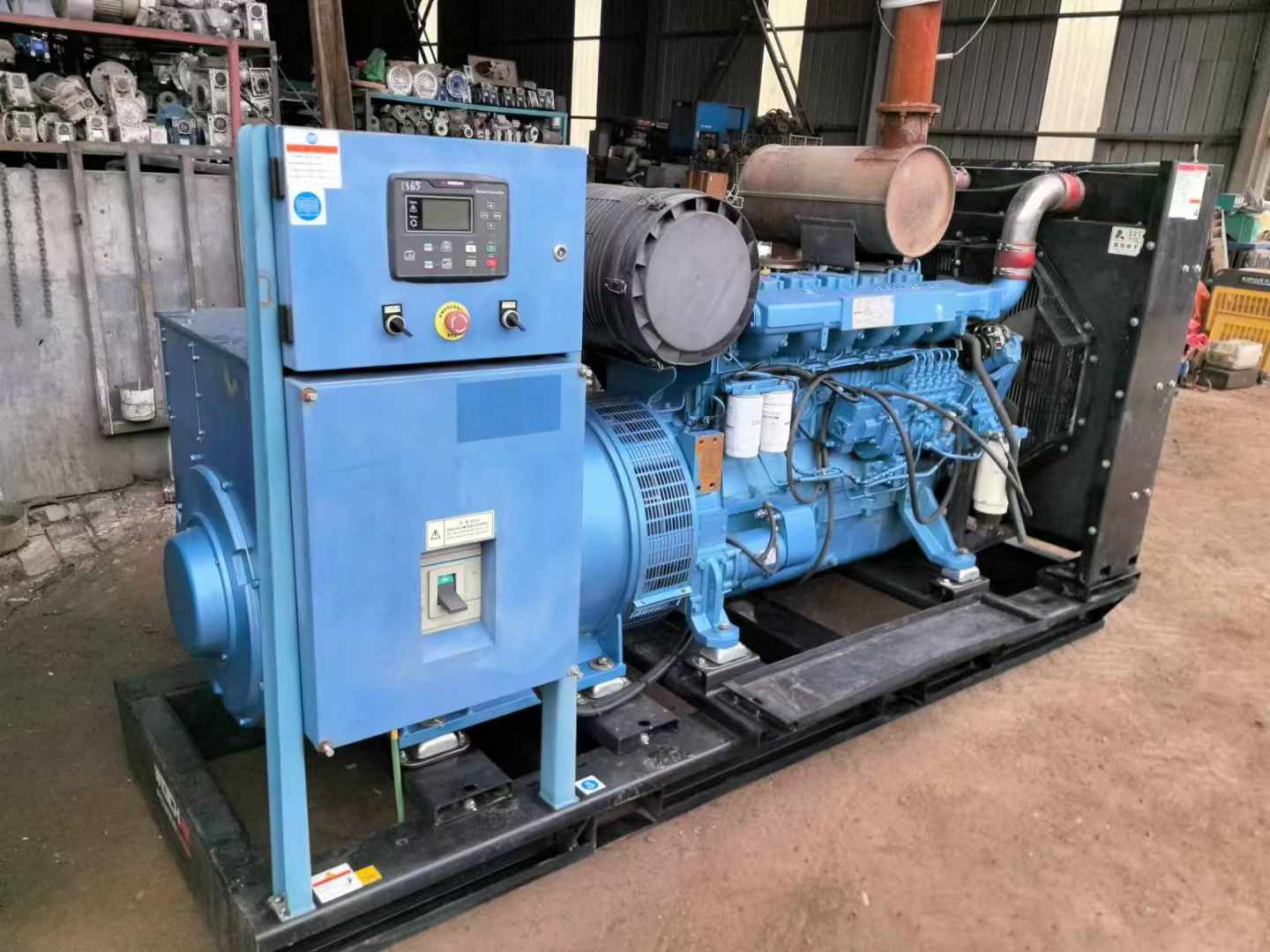 天水500kW 柴油发电机组可带动设备功率的计算公式是什么?