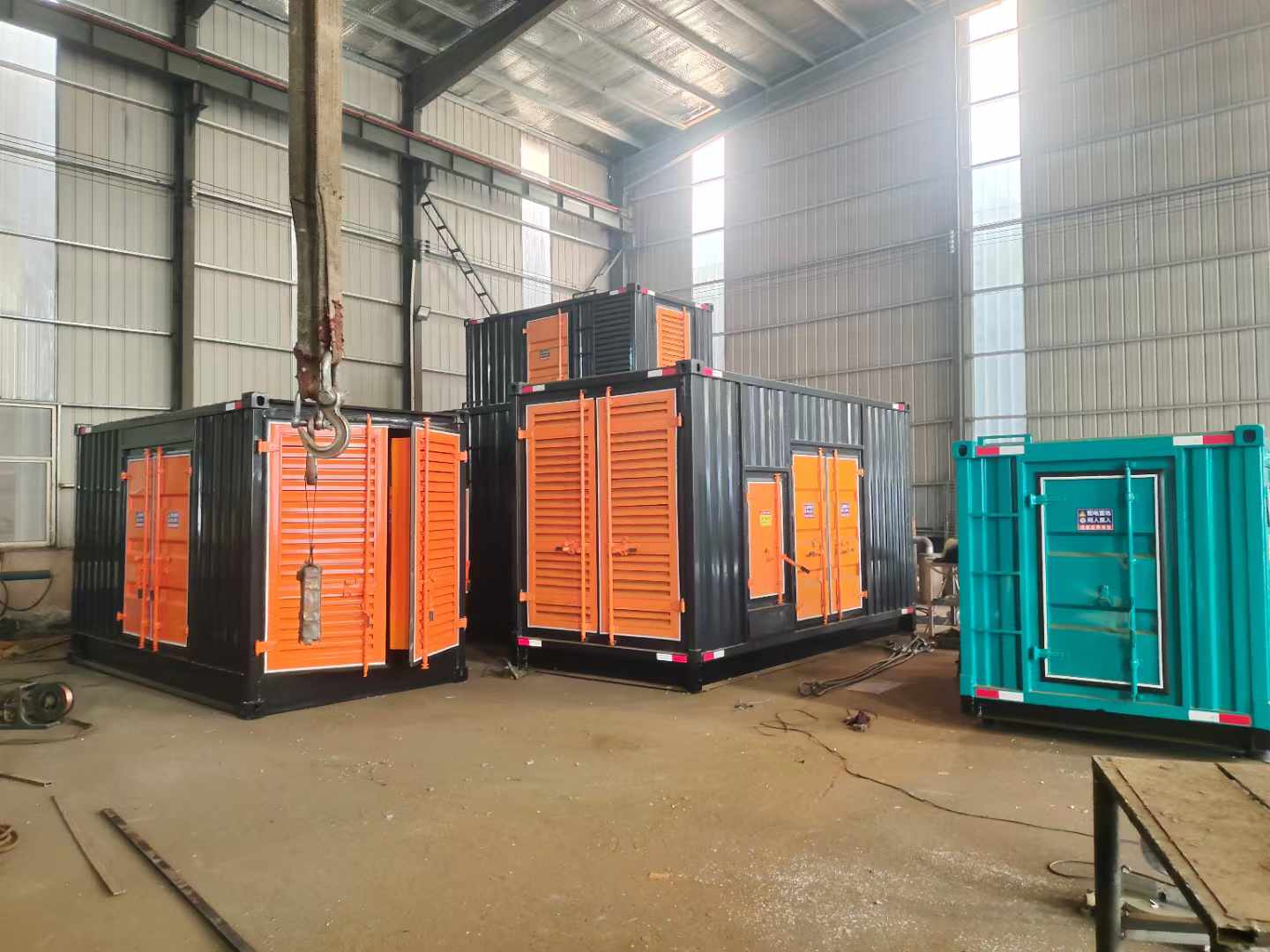 天水500kw柴油发电机组可以带动多少功率设备?