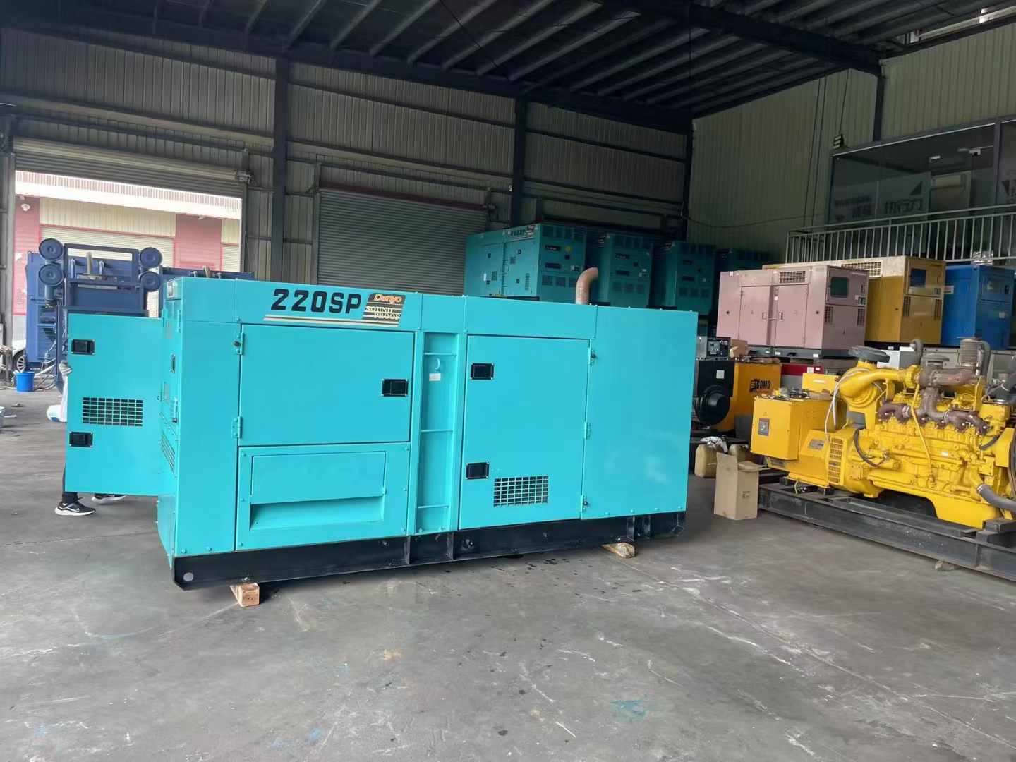 天水600kW柴油发电机组带载能力？